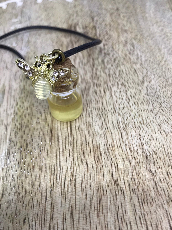 Honey Jar with Bee Charm - Yellow