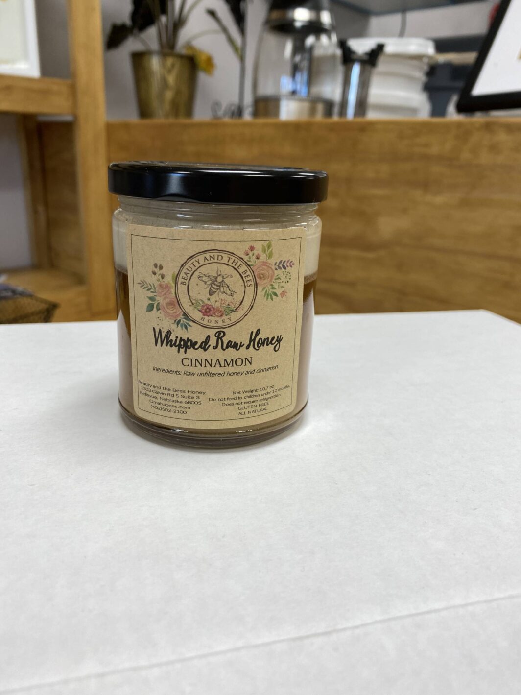Cinnamon Whipped Honey - 1/2 Pint (8 oz)