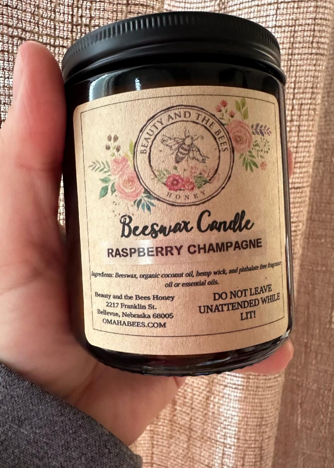 Raspberry Champagne- 1 Jar (8oz)