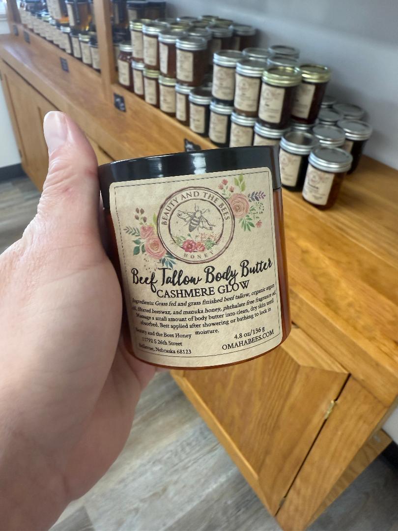 Beef Tallow Body Butter- Cashmere Glow